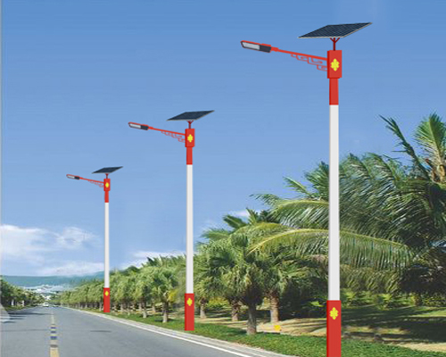 峪泉镇民族特色路灯